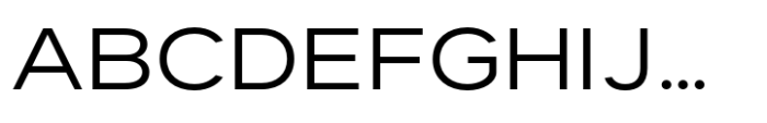 Dexa Pro Expanded Regular Font UPPERCASE