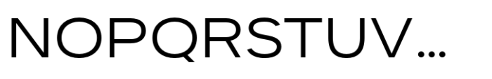 Dexa Pro Expanded Regular Font UPPERCASE