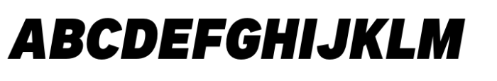 Dexa Pro Narrow Black Italic Font