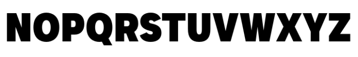 Dexa Pro Narrow Black Font UPPERCASE