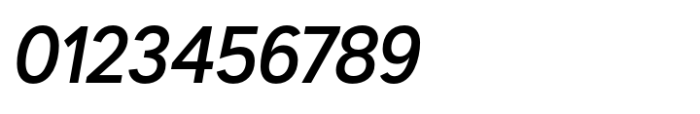 Dexa Pro Narrow Medium Italic Font OTHER CHARS