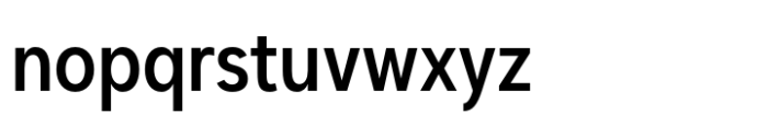 Dexa Pro Narrow Medium Font LOWERCASE