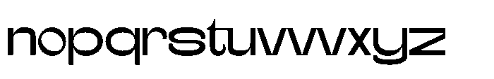 Dextive Display Font LOWERCASE