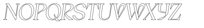 Dexurita Italic Font LOWERCASE