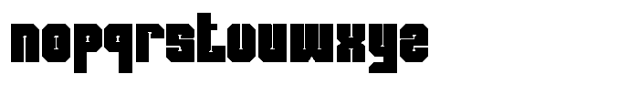 Dexvor Font LOWERCASE