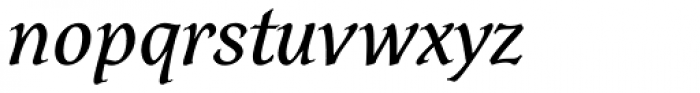 Dez Petranian Italic Font LOWERCASE