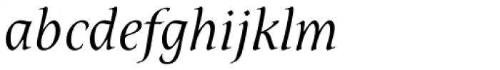Dez Petranian Light Italic Font LOWERCASE