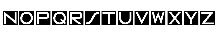 DeUnie Regular Font LOWERCASE