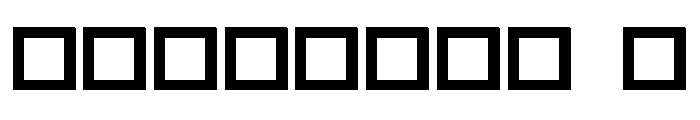 DeUnie SemiBold Font OTHER CHARS