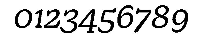 Decoy LightItalic Font OTHER CHARS