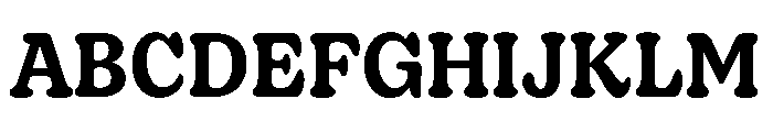 Decoy Medium Font UPPERCASE