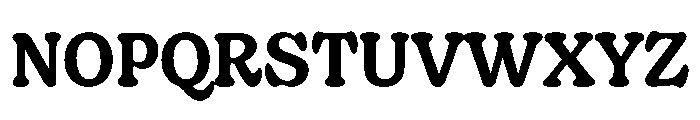 Decoy Medium Font UPPERCASE