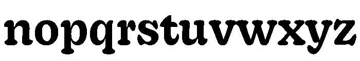 Decoy Medium Font LOWERCASE