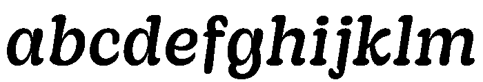 Decoy RegularItalic FONT