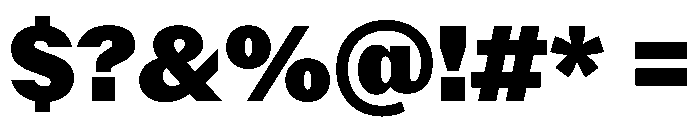 Delegate Black Font OTHER CHARS