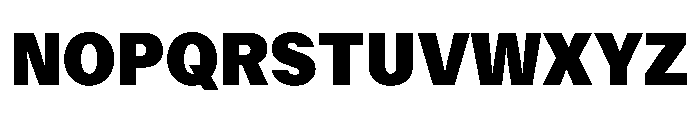 Delegate Black Font UPPERCASE