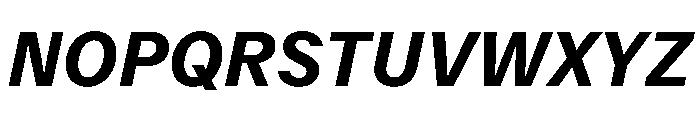 Delegate Bold Italic Font UPPERCASE