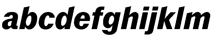 Delegate Heavy Italic FONT