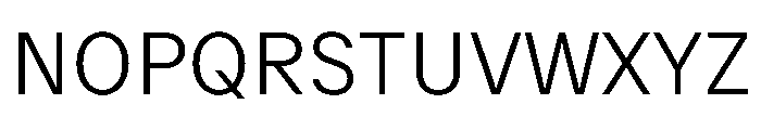 Delegate Light Font UPPERCASE