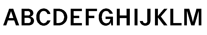 Delegate Medium Font UPPERCASE