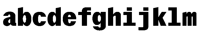 Delegate Mono Black FONT