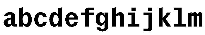 Delegate Mono Bold FONT