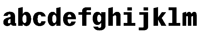 Delegate Mono Heavy FONT