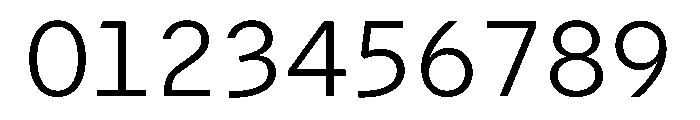 Delegate Mono Light Font OTHER CHARS