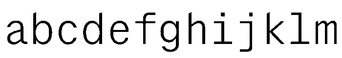 Delegate Mono Light FONT