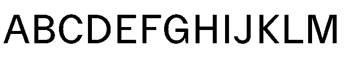 Delegate Regular Font UPPERCASE