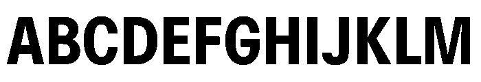 Delphia BoldCond Font UPPERCASE