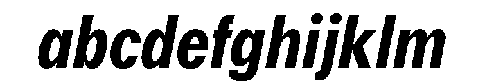 Delphia BoldCondItalic FONT
