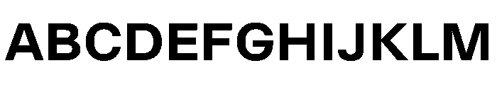 Delphia BoldWide Font UPPERCASE