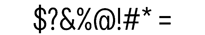 Delphia LightCond Font OTHER CHARS