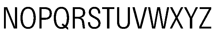 Delphia LightCond Font UPPERCASE