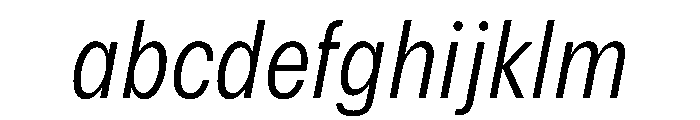 Delphia LightCondItalic FONT