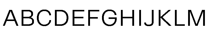 Delphia LightWide Font UPPERCASE