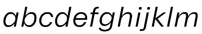 Delphia LightWideItalic FONT