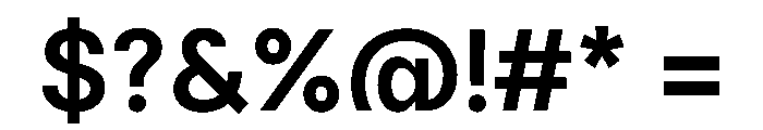 Delphia Medium Font OTHER CHARS