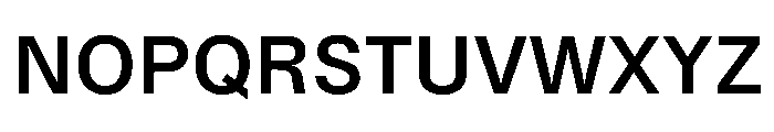 Delphia Medium Font UPPERCASE