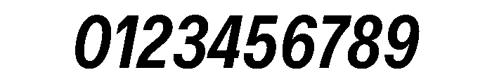 Delphia MediumCondItalic Font OTHER CHARS