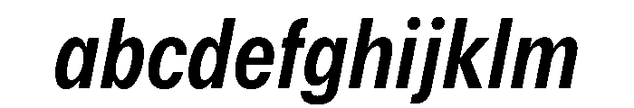 Delphia MediumCondItalic FONT