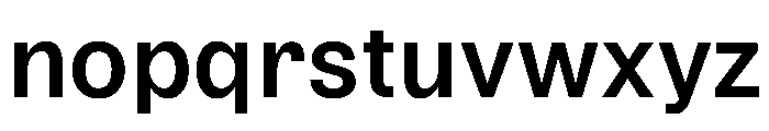Delphia Medium Font LOWERCASE