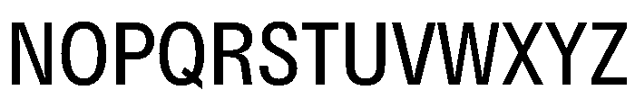 Delphia RegularCond Font UPPERCASE