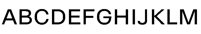 Delphia RegularWide Font UPPERCASE