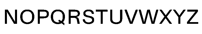 Delphia RegularWide Font UPPERCASE