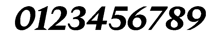 Delusse Bold Italic Font OTHER CHARS