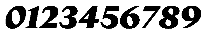 Delusse Extrabold Italic Font OTHER CHARS