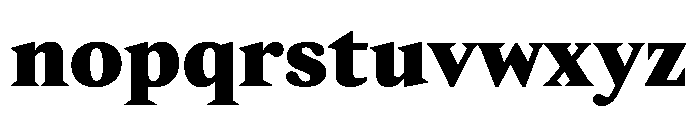 Delusse Extrabold Font LOWERCASE