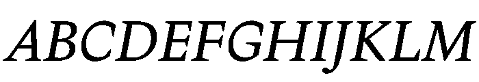 Delusse Regular Italic Font UPPERCASE